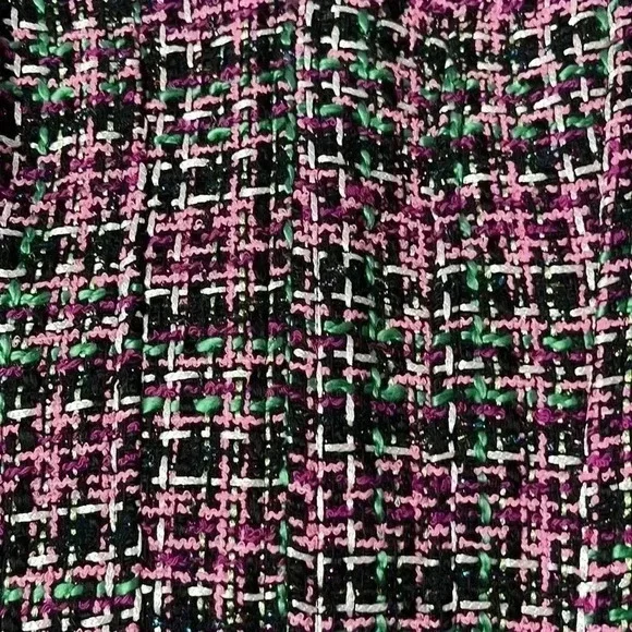 Zara Tweed Multicolor Corset Bustier  NWT Size S - Picture 3 of 7